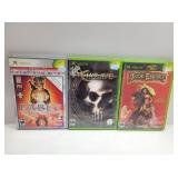 (4) Original Xbox Video Games