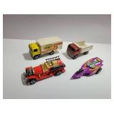 (4) Vintage Hot Wheels Cars