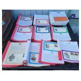 (10) Assorted Binders of First Day Covers