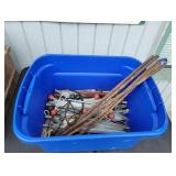 Bin of Rebar Pins, Ground Stakes, Tent Stakes