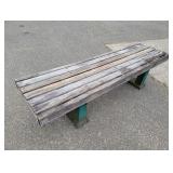 Outdoor Cedar Bench Seat 70' Long