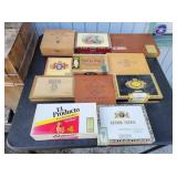 (12) Wooden Cigar Boxes