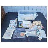 Box of Assorted Stamps
