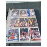 Binder of Assorted Basketball Cards