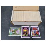 Box of Gi Joe Trading Cards