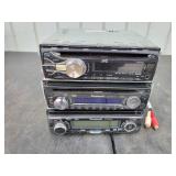 (2) Panasonic & JVC Car Stereo System