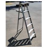 Wooden Folding 5-Foot Ladder
