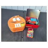 Toy Train in a Tin, M&M & UNO Go!