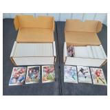 (2) Boxes of 1990s Football Cards