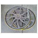 NEW Bandsaw Replacement Wheel Set 13.5' Size
