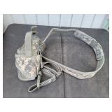 Digital Camo Army Belt with Pistol Holster
