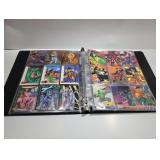 Binder of Marvel & DC Cards