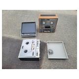 (2) TEAC Reel to Reel & Rostrum Perma Power, Parts