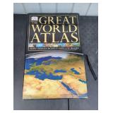 Large DK The Great World Atlas with Slip Sleeve