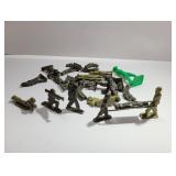 1960's Payton Plastics Toys WWII 2 Army Soldiers