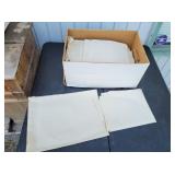 Unused Canvas Material Pieces, Cream Color