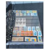 Binder of Assorted Stamps