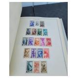 Binder of Assorted Stamps