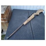 Pellet Gun with Handmade Wooden Stock