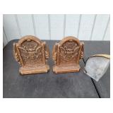 Agate Bookend & American Eagle Bookends