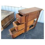Antique Singer Sewing Machine Drawer