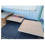 (2) IRONTON 600 lb. Platform Dollies