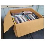 Large Box of Assorted DVDs