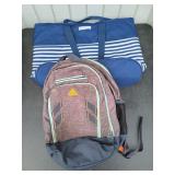 KeepCool Insulated Tote Bag & Adidas Backpack