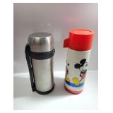 Mickie Mouse & Stainless Steel Thermos