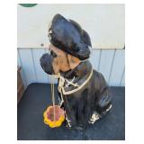 Cracker Barrel Boxer Dog Figurine