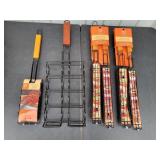 NEW Kabob Baskets & Hotdog Grill Baskets