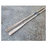 Pair of Large Wooden Boat Oars