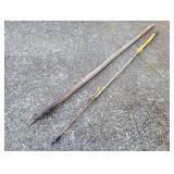 Vintage Cant Hook & Large Spear