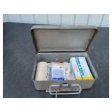 Antique First Aid Kit with Bandages