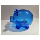 WSECU Plastic Pig Coin Bank