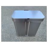 Simple Human Dual Bin Trash Can, Needs Power Cord