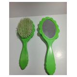 Vintage Collectors Cabbage Patch Brush/Mirror Set