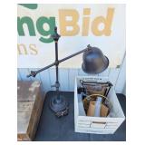Replacement Lamp Parts & (2) Desk Lamps