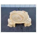 Hand Carved Onyx Ash Tray