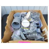 Box of Assorted Electrical Installation Hardware