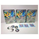 (3) Jumbo Pokï¿½mon  Hop's Zacian EX Cards & More