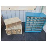 (3) Small Parts Bins