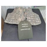 U.S. Military Armor with (2) 7.62mm Plates