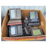 Box of Assorted Fish Finder Tools & More