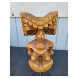 Hand Carved Hawaiian Tiki