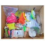 Box of Salmon Fishing Gear