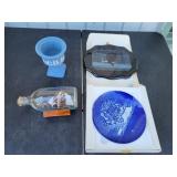 Ship in Bottle, Christmas Plate & More