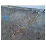(2) Fly Fishing Rods with Reels