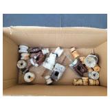 Assorted Vintage Ceramic & Porcelain Insulators