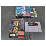 Super Nintendo The Lawnmower Man Video Game